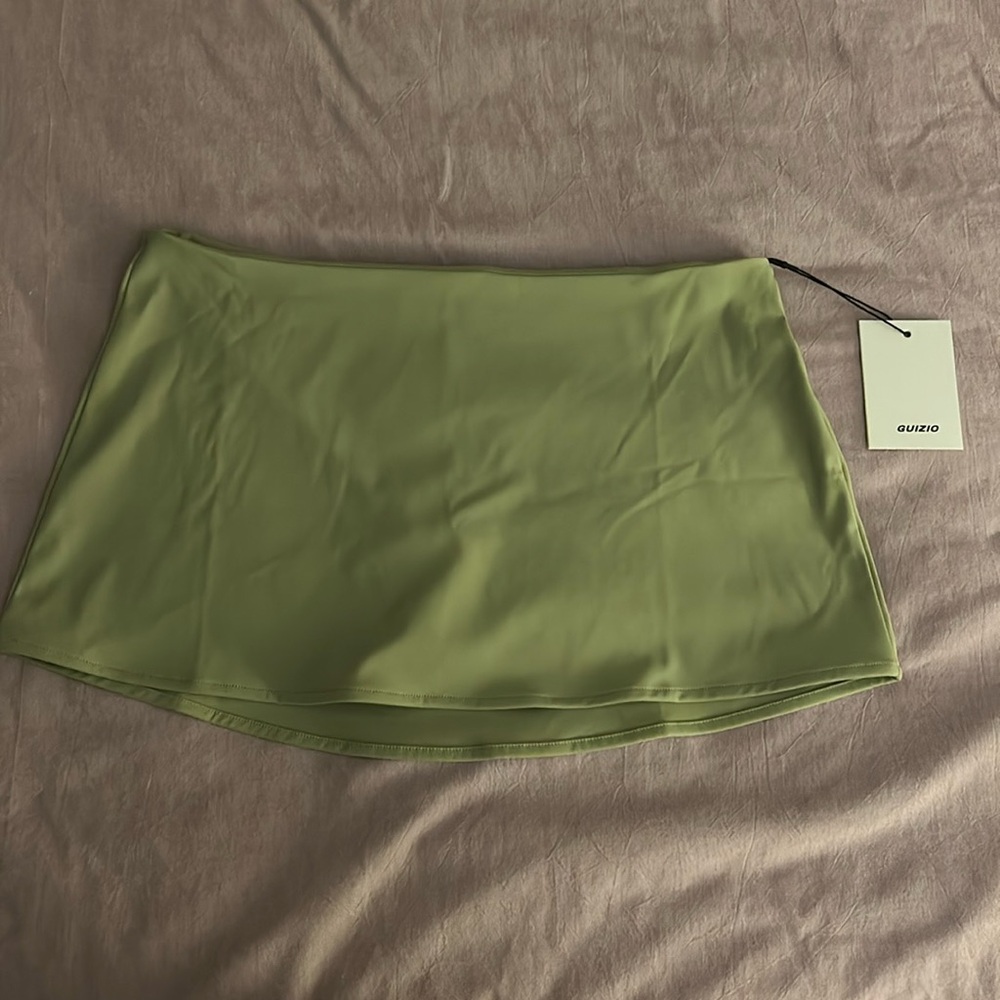 Brand new sage Danielle Guizio skirt